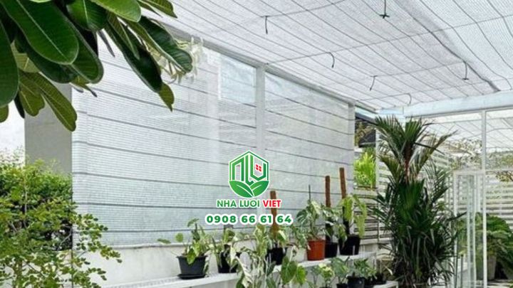 Sử dụng mới màu xám bạc để che nắng và chống nóng cho sân thượng