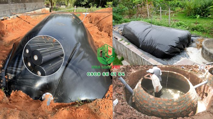 Các phương pháp xử lý chống thấm cho hầm biogas